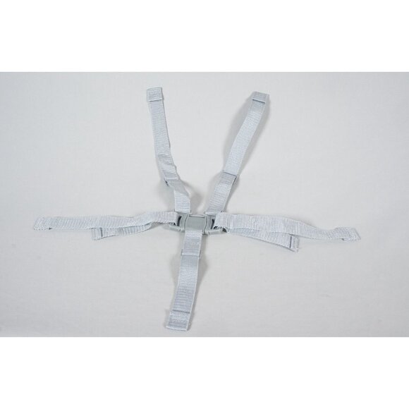Graco 5 Point Harness Hair Chair Replacement Part Grey Safety Straps NEW!!! - Picture 2 of 3